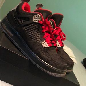 Jordan Retro 4 Black Lasers